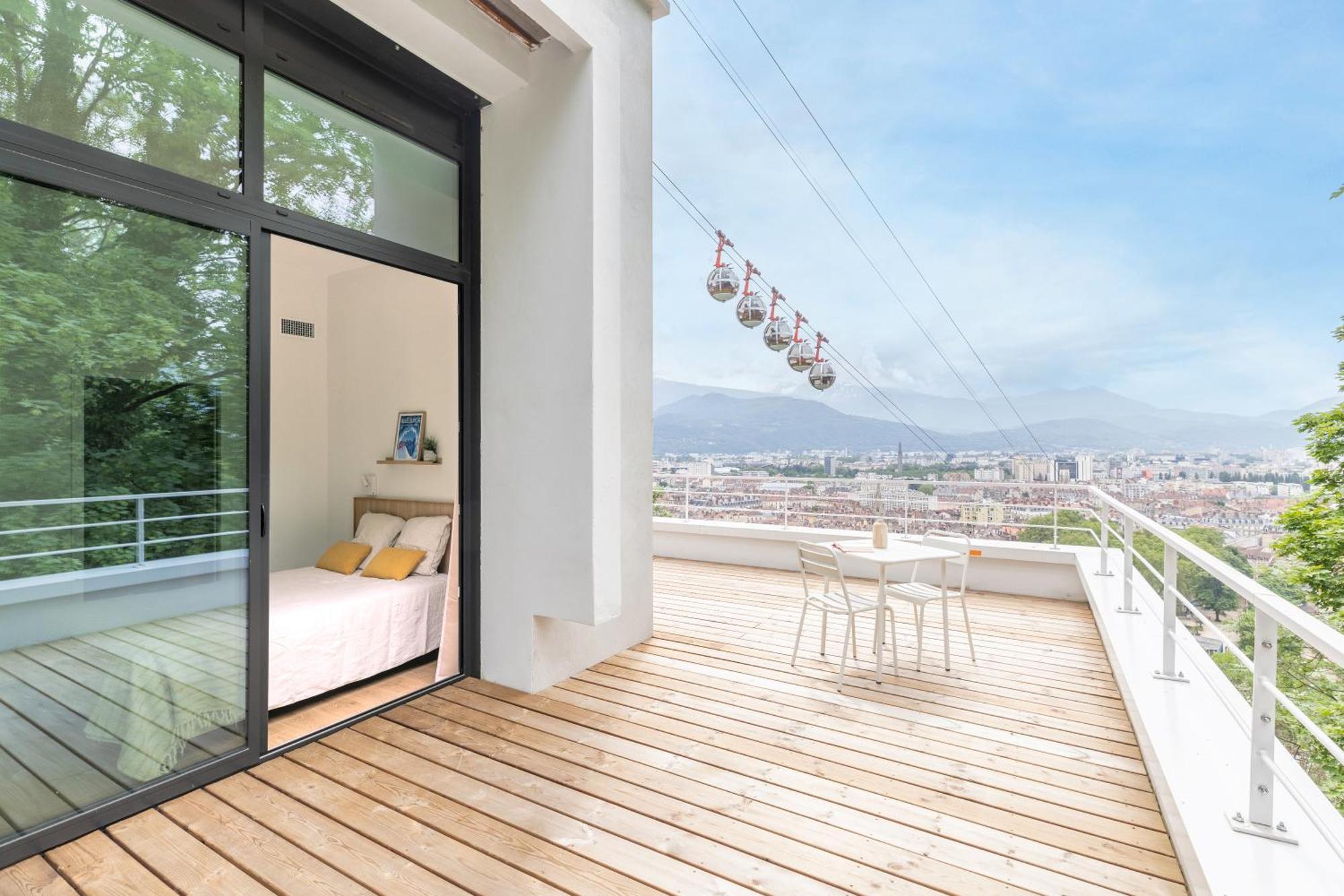 The Babel Community Hotel - Grenoble Bastille Exterior foto